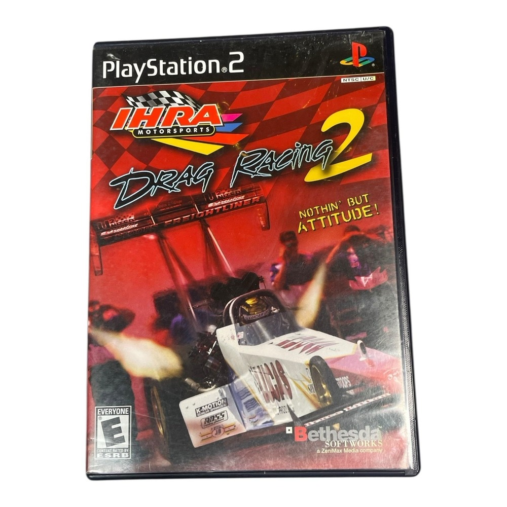 IHRA Motorsports Drag Racing 2 Sony PlayStation 2 Video Game